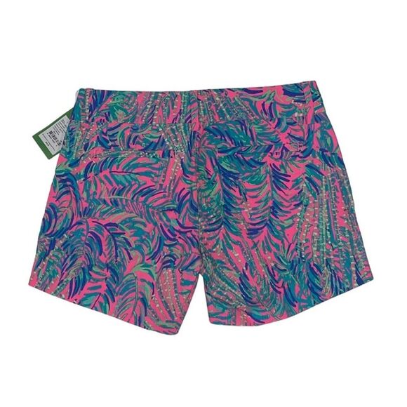 Lilly Pulitzer Callahan Shorts 00 Pink Sunset Coco Breeze New - Picture 2 of 4